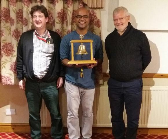 Rotarian Hamilton with our speaker Dr Lalith Wijedoru and President Robin