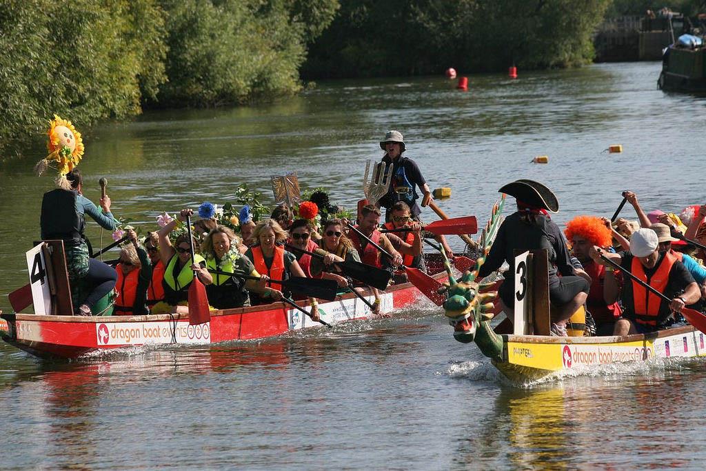 Dragon Boat Racing at Abingdon