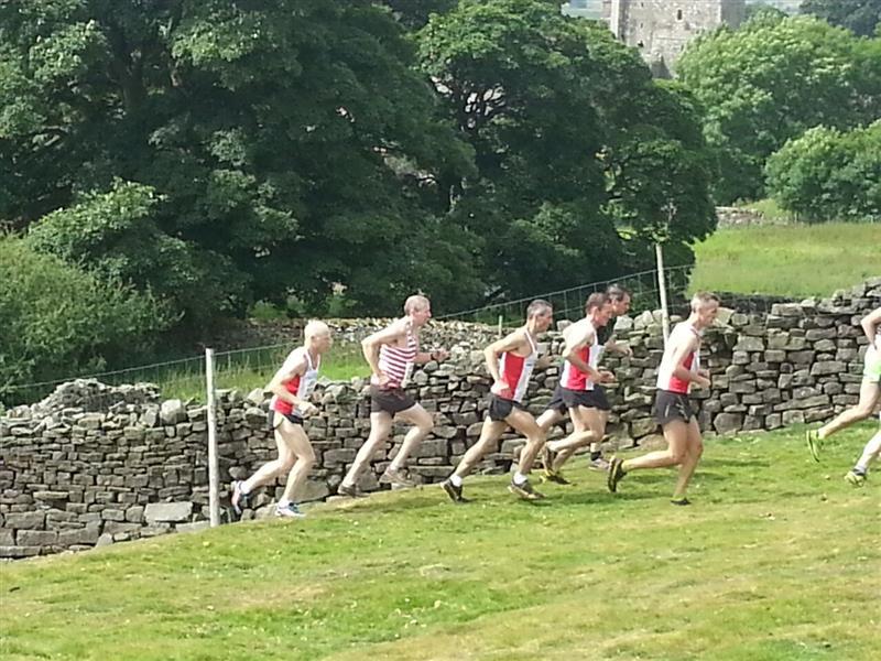 Runners on Black Hill