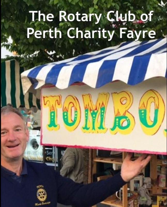 The Rotary club of Perth Charity Fayre