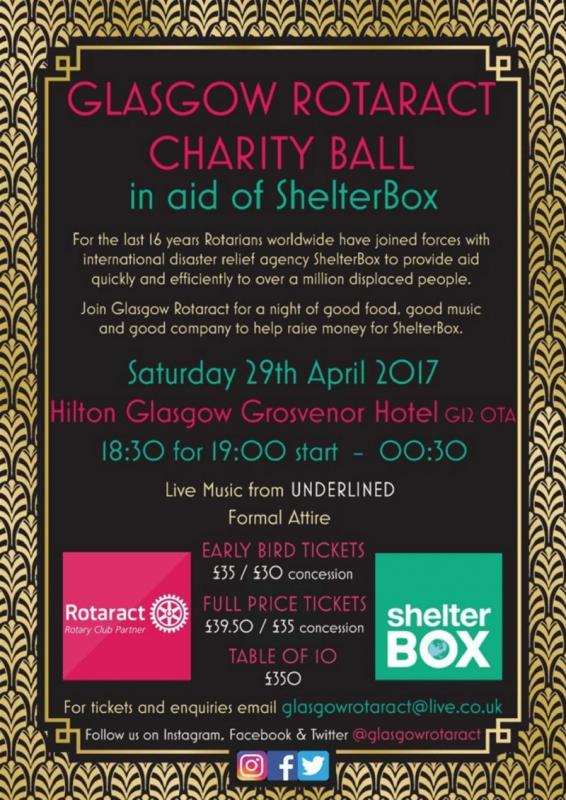 Charity Ball Poster