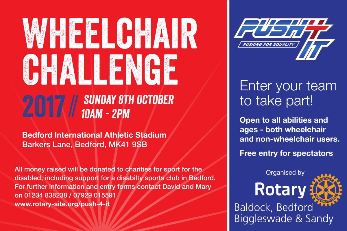 Push4It 2017 Wheelchair Relay Challenge