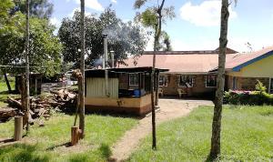 Children's centre buildings in up-country Kenya