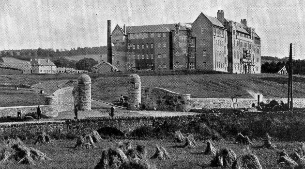 Old Photograph Queen Victoria School Dunblane Scotland