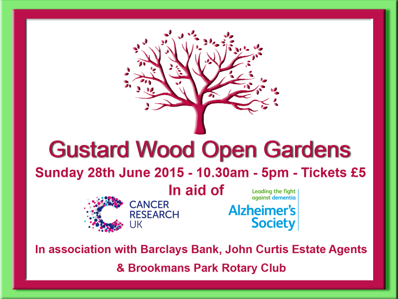 12 Gardens to visit at Gustard Wood