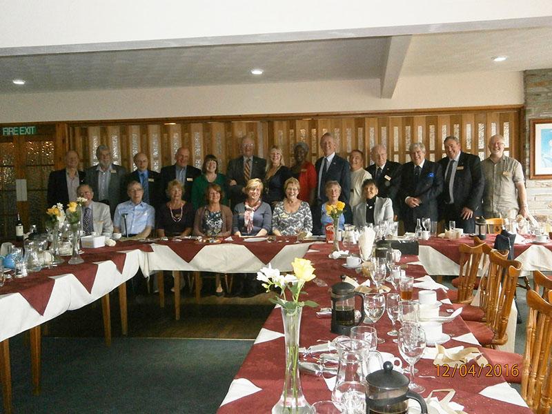 Members at our 90th Charter Lunch at Ilfracombe Golf Club.