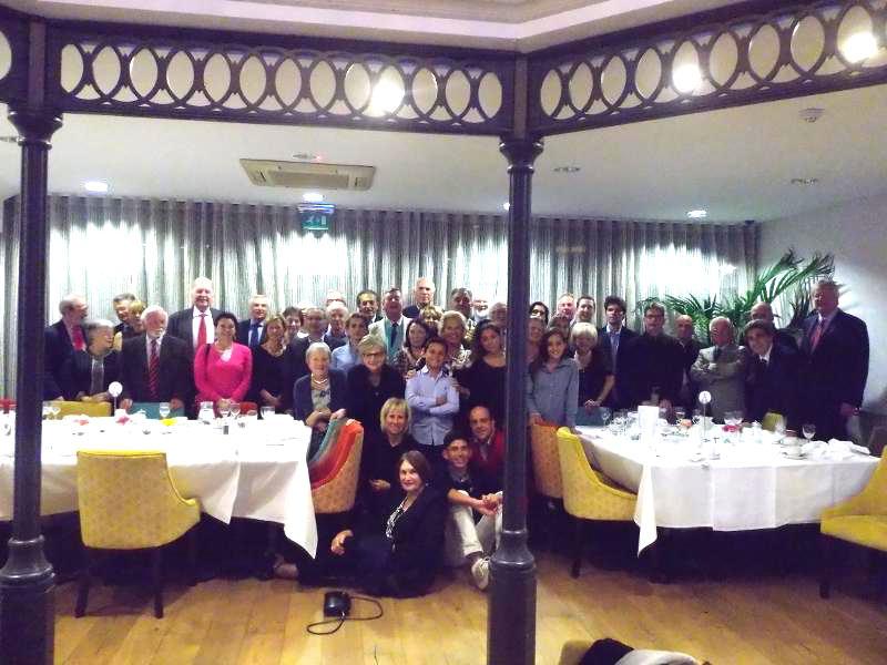 A happy evening with Siena Rotary