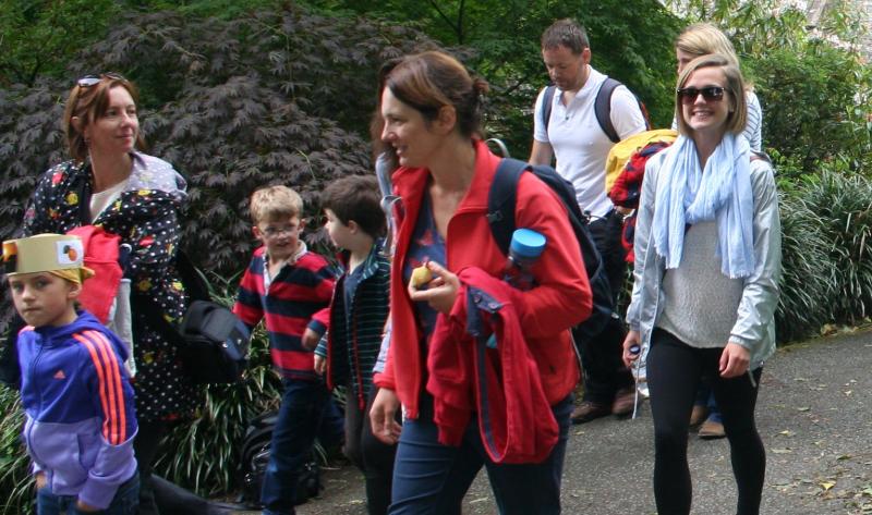 On 13th June, in the grounds of Buckland Abbey, children and parents from Hyde Park Infant School did a sponsored walk for Literacy in a Box and learned a little about life in Zambia 