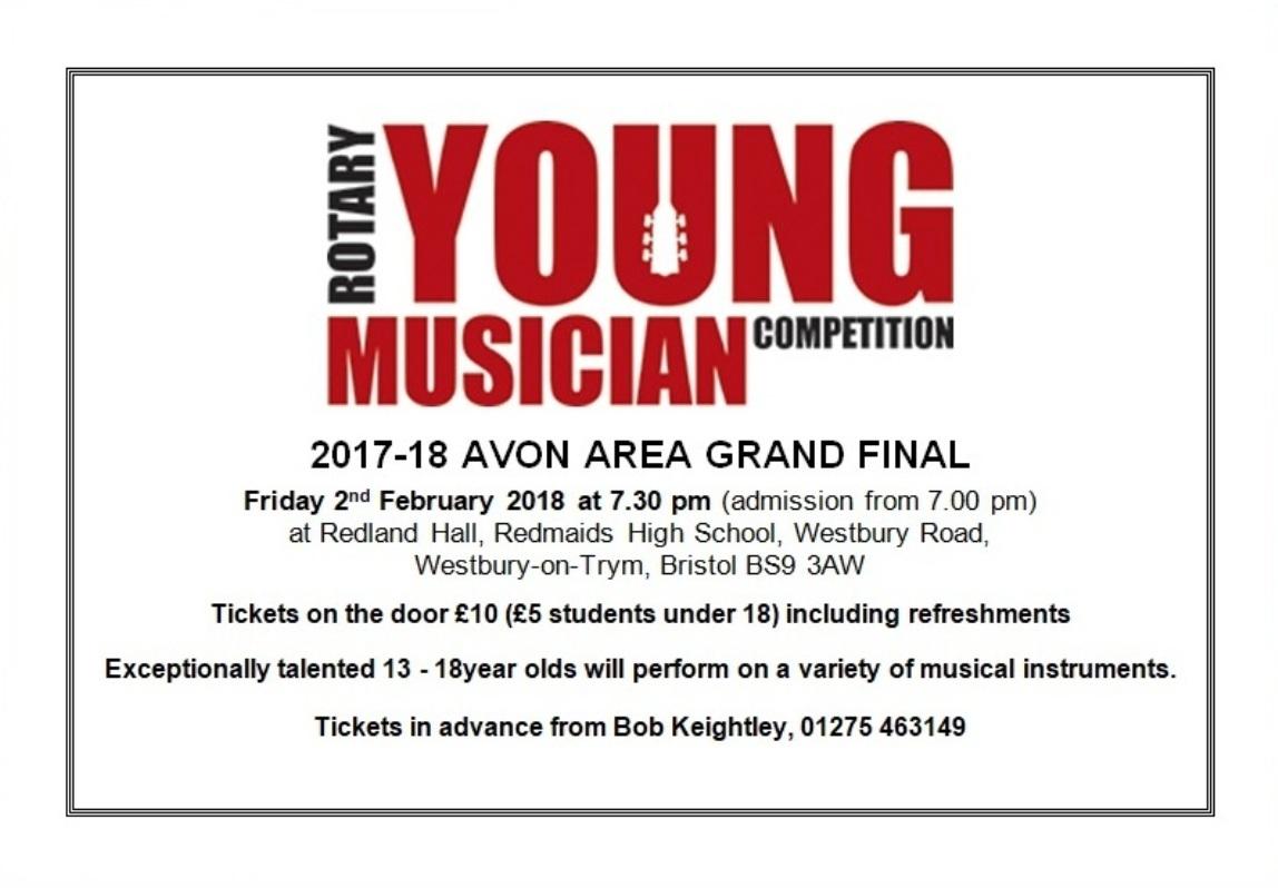 Young Musician Avon Area final 2018