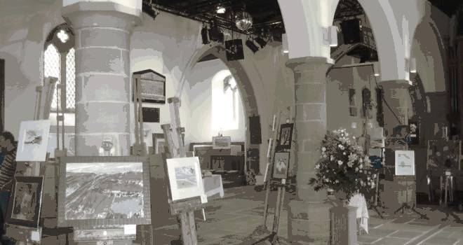 Summer Art Exhibition in St Michael & All Angels Church, Aylsham