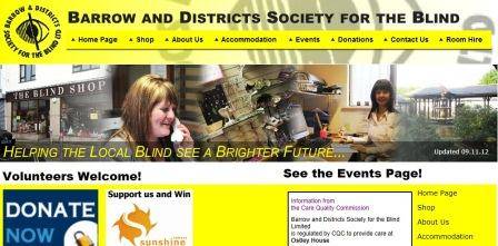 Blind Society banner