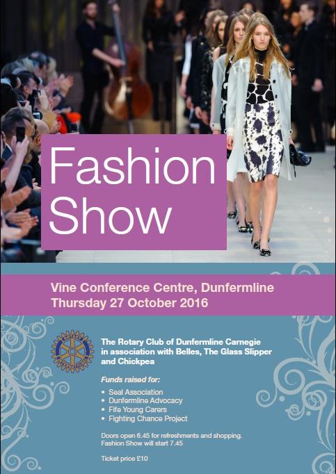 Fashion Show at Vine Conference Centre, Dunfermline