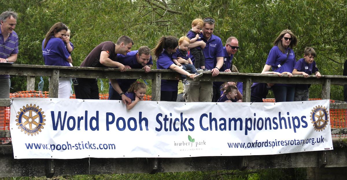 World Pooh Sticks Championships 2017 Rotary Club of Witney