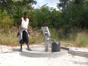 President Roger goes to Zambia to inspect Water Wells funded by our District 1080 including Woodbridge Club