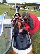 Gliding Event at Seighford Airfield