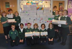 Rotary Shoebox Scheme - Trafalgar School gets involved