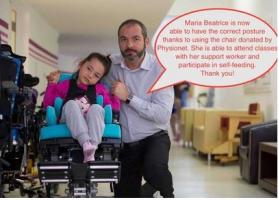 Burnham Beeches Rotary supports Physionet by collecting used mobility equipment