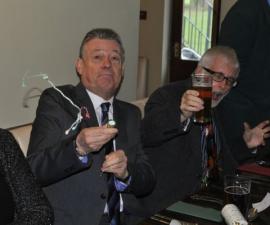 Rotarian golfers Christmas lunch at the Portway Inn