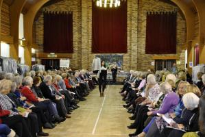 Charity fashion show and Ex high street clothes sale at the Knighton Community Centre