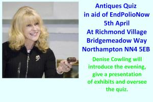 Antiques Quiz  in aid of EndPolioNow