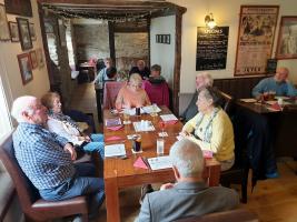 Lunch meeting, Farmers Arms Presteigne