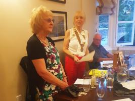Dinner and Council at the Lion in Leintwardine