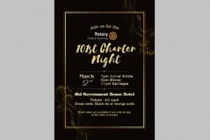 101st Charter Night (Saturday 2 March 2024)