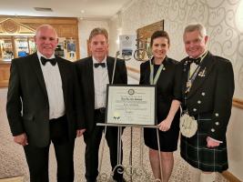 Rotary Club of West Fife - 40th Anniversary Charter Dinner