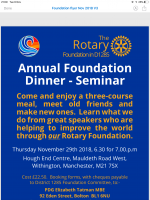 Annual Foundation Dinner Poster