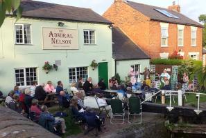 Club Walk from the Admiral Nelson, Braunston