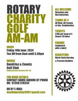ANNUAL CHARITY GOLF AM AM COMPETITION