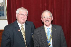 District Governor Andy Slater visits the Club