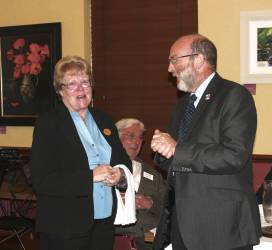 Betty's last stand with Rotary