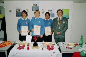 Winners of the Young Chef Competition at Waldegrave School