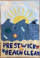 Prestwick Rotary Beach Clean Posters 