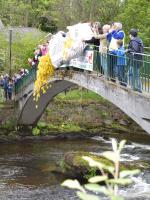 24 May 2014 Duck Race and crepe stall at the Fling by the River