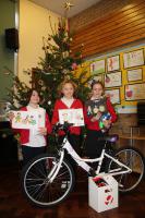 Winner Bess, year 5, Eynsham Primary School, and runners-up