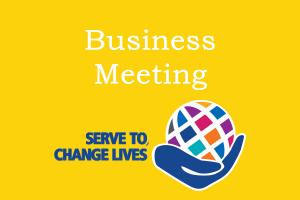 Twilight Meeting - 17:30pm - Business Meeting