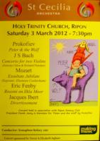St Cecilia Concert  - Holy Trinity Church - 3 March 2012