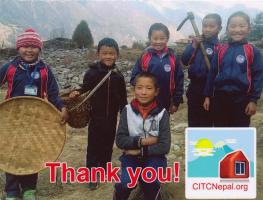 We receive a thank you from Classrooms in the Clouds