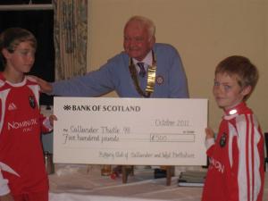 Cheques Presentation - 18th October 2011