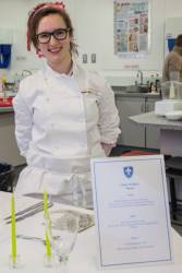 Young Chef of the Year Winner Chloe Wallser