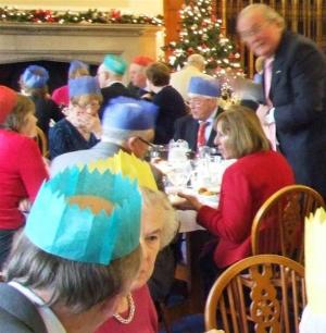 14 December 2011 - members and their spouses enjoy the club's Christmas lunch