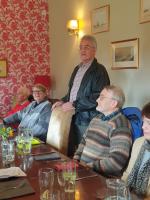 Lunch and Council at the Lion in Leintwardine