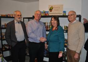 We support Knighton Food Bank with Ludlow RC