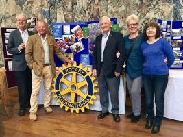 The Hatfield Rotary contingent