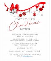 Local Clubs join for CHRISTMAS LUNCH