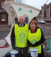 The Friends of Rotary were out in force collecting for our Club on Wednesday 19th. December.