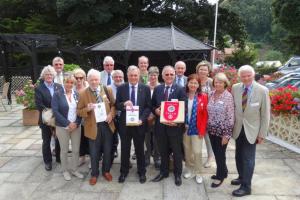 Visit of the Rotary Clubs of Chard, Rotherham, Tulln, & Dingolfing-Landau (20 July 2016)