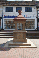 Historic Drinking Fountain in East Grinstead High Street